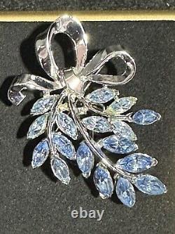 TRIFARI Alfred Philippe Set Spring Fantasy Silver BLUE Marquise Book