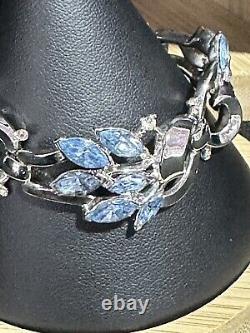 TRIFARI Alfred Philippe Set Spring Fantasy Silver BLUE Marquise Book