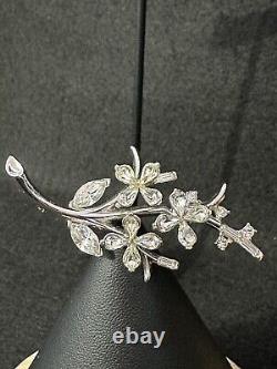 TRIFARI Alfred Philippe Set Star Flower Silver Teardrop Full-Parure Book