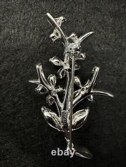 TRIFARI Alfred Philippe Set Star Flower Silver Teardrop Full-Parure Book