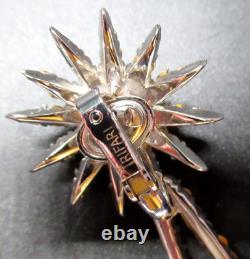 TRIFARI Alfred Philippe Starflight Fireworks Sparkling Ice Rhinestone Earrings