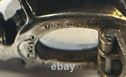 TRIFARI Alfred Philippe Sterling Silver Jelly Belly Clip on Earrings Moonstone