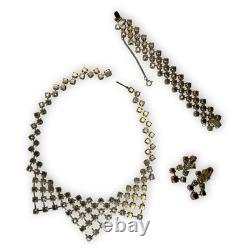 TRIFARI Alfred Philippe Vintage 1957 REGENCY Collection Rhinestone Necklace