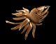 TRIFARI Alfred Philippe Vintage Thistle Brooch/Pin U. S. Mid 20th Century