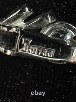 TRIFARI Baguette Parure Dangle Alfred Philippe Rhodium PAT PEND withJBT Box