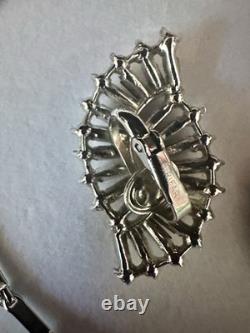 TRIFARI Baguette Parure Earrings Necklace Trifanium Alfred Philippe PAT PEND