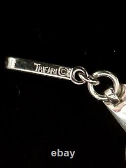 TRIFARI Baguette Wrapped Diamanté Parure Rhodium Alfred Philippe PAT PEND
