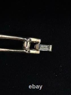 TRIFARI Bracelet 1953 Ribbon Teardrop Rhinestones Gold Alfred Philippe PAT PEND