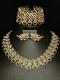 TRIFARI Chantilly 1962 Set Gold Lace Rhinestones Alfred Philippe PAT PEND