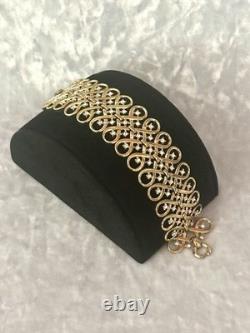 TRIFARI Chantilly 1962 Set Gold Lace Rhinestones Alfred Philippe PAT PEND
