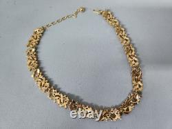 TRIFARI Cordon D'or Book-Set Alfred Philippe Earrings Bracelet Necklace Gold