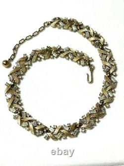 TRIFARI Cordon D'or Book Set Alfred Philippe Trifanium Rhinestones PAT PEND