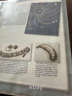 TRIFARI Cordon D'or Book Set Alfred Philippe Trifanium Rhinestones PAT PEND