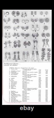 TRIFARI Crescendo Set Earrings Bracelet Rhodium Rhinestones A. Philippe withBox