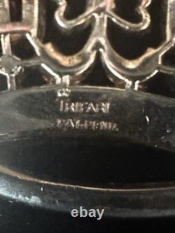 TRIFARI Crown & Key Gold-Trifanium Alfred Philippe 1950 Rhinestones PAT PEND