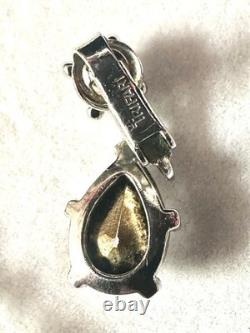 TRIFARI Dangle Pear Demi-Parure Earrings Necklace Alfred Philippe PAT PEND 1952