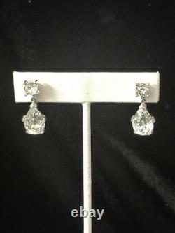 TRIFARI Dangle Pear Demi-Parure Earrings Necklace Alfred Philippe PAT PEND 1952