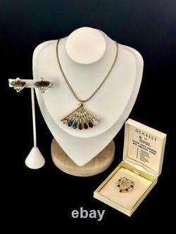 TRIFARI Dearest Set Diamanté Gold-Trifanium Alfred Philippe Crown