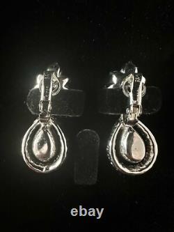 TRIFARI Diamanté Set Alfred Philippe Flower Teardrop Pear Trifanium PAT PEND
