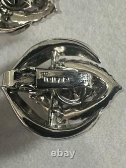 TRIFARI Flirtation Trifanium Alfred Philippe Rose' Earrings Necklace PAT PEND