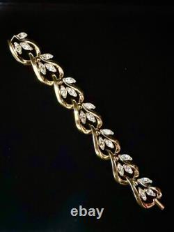 TRIFARI Gold-Tone Navette Set Alfred Philippe Earrings Bracelet Necklace TRIFARI Gold-Tone Navette Set Alfred Philippe Earrings Bracelet Necklace