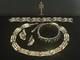 TRIFARI Golden Gate 1955 Set Waves Open-Work Alfred Philippe PAT PEND