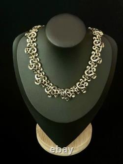 TRIFARI Golden Scroll Set 1953 Alfred Philippe Earrings Bracelet Necklace Crown