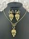 TRIFARI Grapes Set 1950 Jonquil Trifanium Alfred Philippe PAT PEND withBox