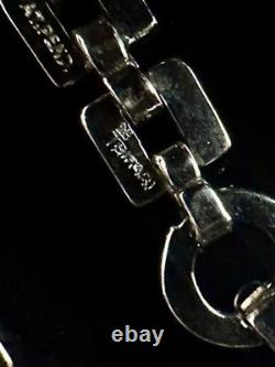 TRIFARI Heiress Set Earrings Brooch Bracelet Diamanté Rhodium PAT PEND withBox