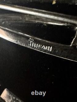 TRIFARI Heiress Set Earrings Brooch Bracelet Diamanté Rhodium PAT PEND withBox