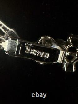 TRIFARI Heiress Set Earrings Brooch Bracelet Diamanté Rhodium PAT PEND withBox