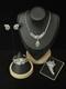 TRIFARI Horn of Plenty 1953 Set A. Philippe Marquise Gray Pearls PAT PEND Box