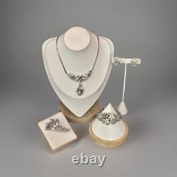 TRIFARI Horn of Plenty 1953 Set Alfred Philippe Marquise Gray Pearls PAT PEND