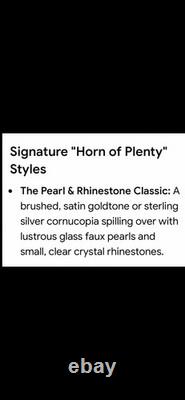TRIFARI Horn of Plenty 1953 Set Alfred Philippe Marquise Gray Pearls PAT PEND