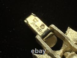 TRIFARI Hugs & Kisses 1959 Set Brushed-Gold White-Glass Alfred Philippe Book