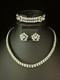 TRIFARI Invisibility Princess Dual-Stacked Rhinestones Rhodium A. Philippe