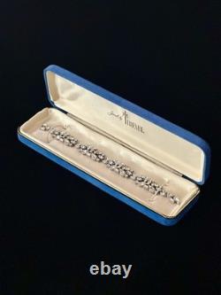 TRIFARI L'Opera 1953 Bracelet Rhodium Diamanté Alfred Philippe Crown