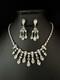 TRIFARI L'Opera RARE Set Diamanté Alfred Philippe Trifanium Earrings Necklace