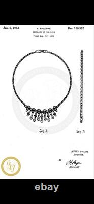 TRIFARI L'Opera RARE Set Diamanté Alfred Philippe Trifanium Earrings Necklace