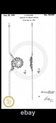 TRIFARI Lucky Clover Book Alfred Philippe Gold-Trifanium Rhinestones PAT PEND