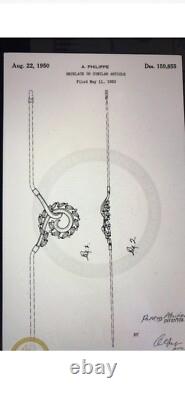 TRIFARI Lucky Clover Book Alfred Philippe Rhodium Rhinestones PAT PEND withBox