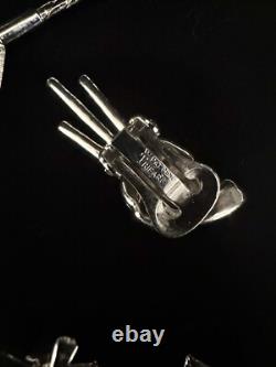 TRIFARI Meteor Set Trifanium Alfred Philippe Baguettes Rhinestones PAT PEND
