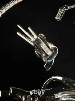 TRIFARI Meteor Set Trifanium Alfred Philippe Baguettes Rhinestones PAT PEND