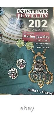 TRIFARI Meteor Set Trifanium Alfred Philippe Baguettes Rhinestones PAT PEND