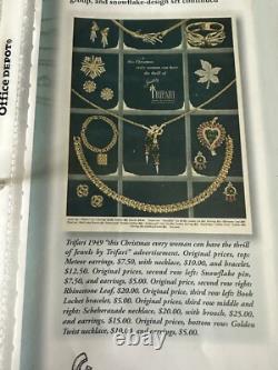TRIFARI Meteor Set Trifanium Alfred Philippe Baguettes Rhinestones PAT PEND