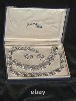 TRIFARI Navette Diamanté Alfred Philippe Trifanium Earrings Bracelet Necklace