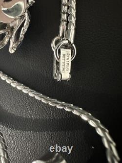 TRIFARI Navette Sapphire 1950-1951 Parure Alfred Philippe Rhodium PAT PEND withBox