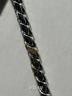 TRIFARI Navette Sapphire 1950-1951 Parure Alfred Philippe Rhodium PAT PEND withBox