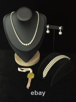 TRIFARI Orientique 1953 Parure Pearls Rhinestones Sterling A. Philippe READ