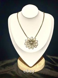 TRIFARI Petalettes Floral Set Alfred Philippe Gold-Trifanium Translucent 1949